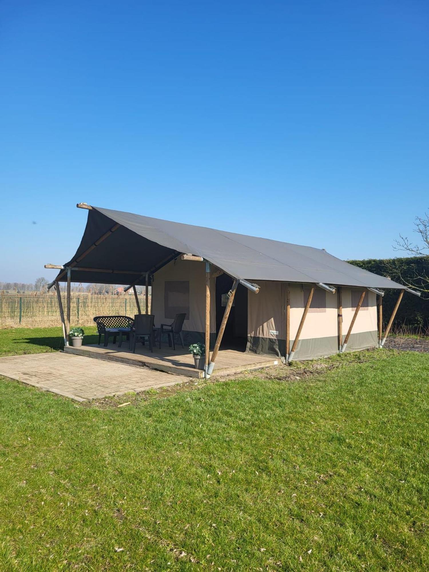 Luxe tent Minicamping Buitenlust Poortvliet