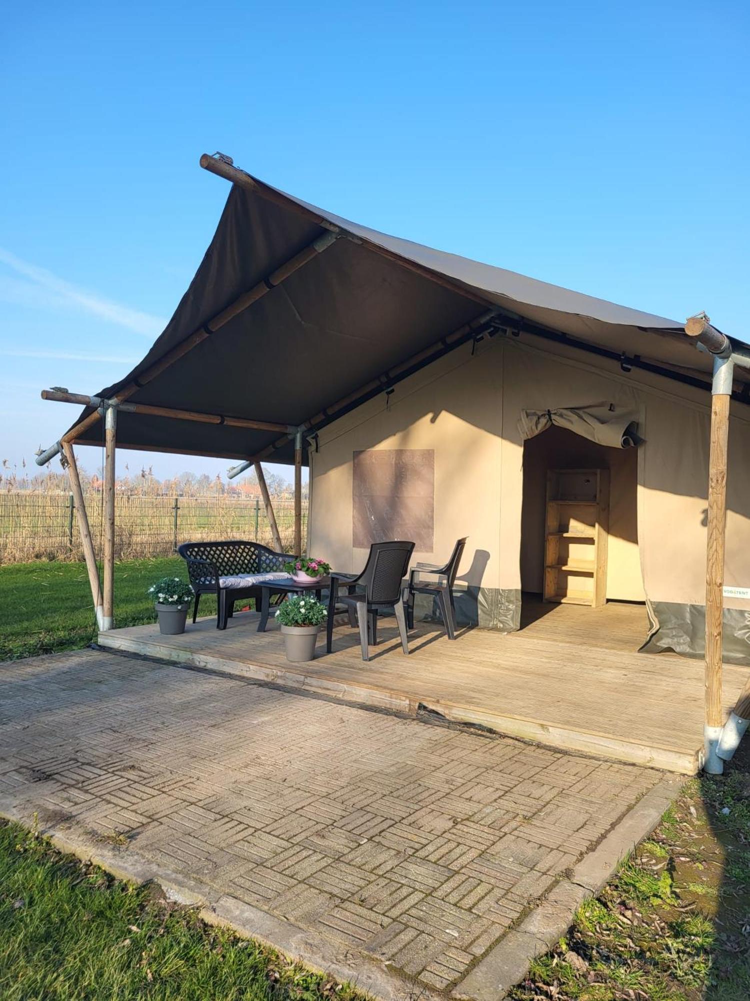 Luxe tent Minicamping Buitenlust Poortvliet