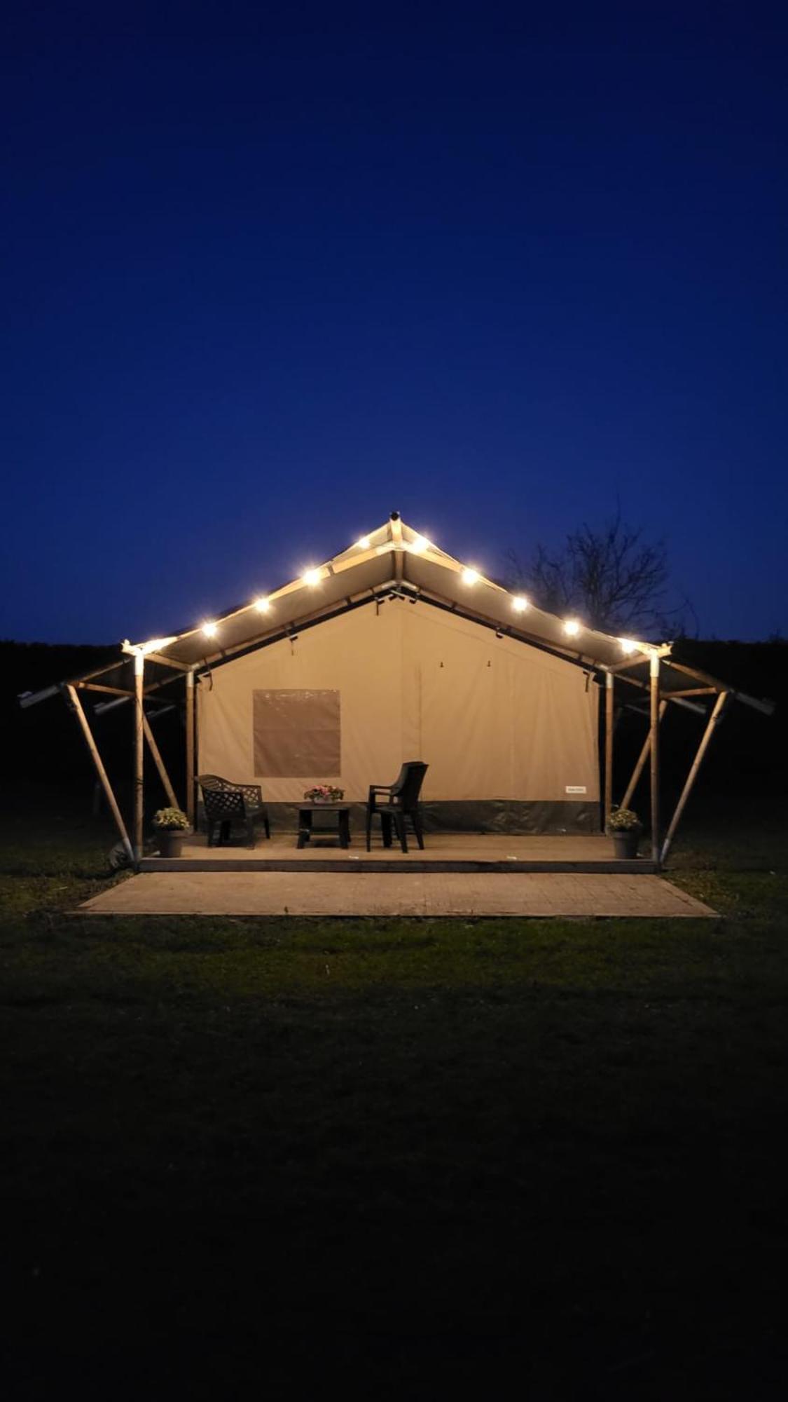 Minicamping Buitenlust Luxe tent Poortvliet